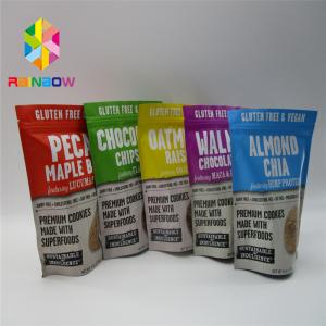 Wholesale Plastic Mylar Aluminum Foil Stand Up Bags Printed Food Grade from china suppliers