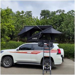 Wholesale Black Clamshell Outdoor Four Person Roof Top Tent With Rain Cover from china suppliers
