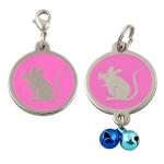 Colorful Aluminum stainless steel metal pet tag dog tag with customer design