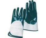 Oil Proof Nitrile Coated Gloves 3/4 Half Coated Nitrile Safety Gloves