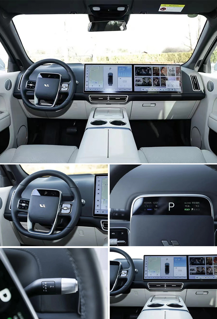 Multi-function Steering Wheel Li L7MAX Electric Car for Energy Vehicles in Multi Colors