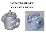 IMPA872010 Marine Daily Standard Cylindrical Water Filter - Flanged Cast Iron