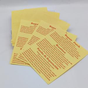 Wholesale Printed Inflatable Repair Patches Waterproof Rectangular Swimming Pool Repair from china suppliers