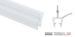 OEM Transparent PVC Shower Door Seal Strip Shower Water Retaining Strip