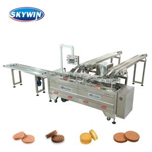 Wholesale Automatic Biscuit Center Filling Cream Jam Sandwich Biscuit Making Machine from china suppliers