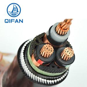 Wholesale Medium Voltage Power Cable 20kv 30kv 150mm2 185mm2 240mm2 Copper Aluminum Conductor Single 3 Core XLPE Insu from china suppliers