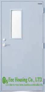 Wholesale Customized Steel Fire Retardant Door With Glass Vision, For Commercial Building from china suppliers