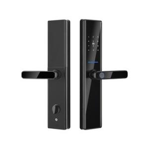 Wholesale Black Biometric Fingerprint Door Locks Tuya TTlock Electronic Digital Door Locks from china suppliers