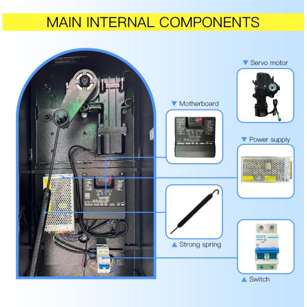 HCW Barrier Gate Anti Smashing Waterproof Automatic Ss304 Access Rs485 Vehicle Hign Speed