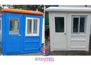 Wholesale Prefabricated Fiberglass safe sentry box garden shed , Mobile Guard House from china suppliers