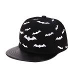 Baby flat brim PU hat snapback ace brand cap with printed any logo