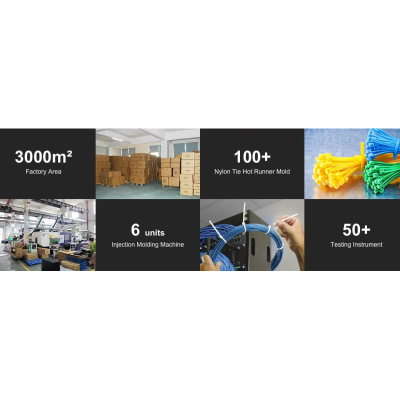 Factory Cable Wires Wraps Straps Zip Tie Nylon Cable Ties