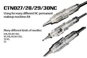 Wholesale ODM Disposable Clear Cartridge Permanent Makeup Needles Sterile 0.3mm from china suppliers