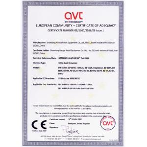 Shandong Xiaoya Retail Equipment Co., Ltd. Certifications