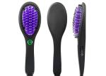 Anion Hair Straightener Brush Comb 110-240V With Rubber Handle
