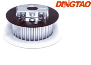 Wholesale 94016001 DT Z7 / XLc7000 Cutting Machine Parts Motor Pulley 9mm 2-Belt Assembly from china suppliers