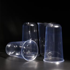 Wholesale Bpa Free Food Grade Plastic Cups with PET Material With Lid from china suppliers