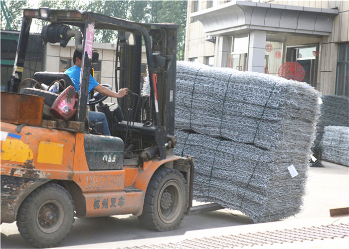 Gabion Wall Mesh With Zinc Or Galfan Coating ≥230g/m2 Length 1m-6m Weather Resistant