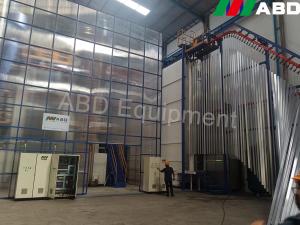 Wholesale Steel Substrate Vertical Powder Coating Line Plant PLC from china suppliers