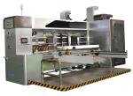 4 Colors Corrugated Board Flexo Printing Slotting Machine , Carton Die Cutting