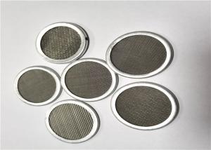 Wholesale Manufacturer's Customized Stainless Steel Metal Woven Filter Mesh Edging Filter Disc from china suppliers
