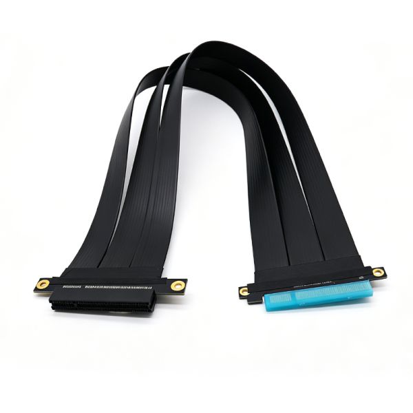 PCIE 4.0 X8 GPU Extension Cable 16GBS AI Server Cable