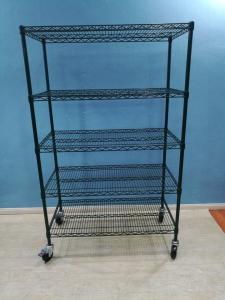 Wholesale Carts Racks NSF Steel Shelving Powder Coated Surface Long Life Span Stable from china suppliers