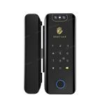 Dc 12v / 24v Power Supply Smart Glass Door Lock For Iron Door Types