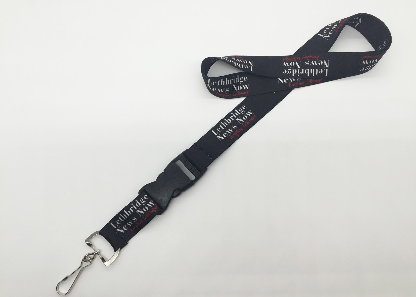 Recycled Heavy Duty Lanyard / Dye Sublimation Lanyards With Portable Phone Attach