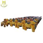 Hansel coin operated plush walking animal adult ride on toys for mall Guangzhou