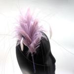 Party Hair Decoration Goose Feather Flower Mount and Headband for a Sophisticate