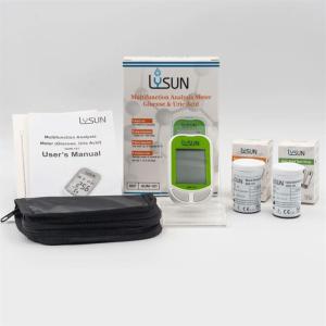 Wholesale Lysun Brand Electrochemistry Method 2 in 1 Glucose&amp; UA Multifunction Analysis Meter from china suppliers