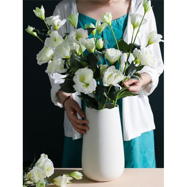 Platycodon Bunch Artificial Flower Business For Christmas Wedding