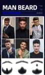 Full hand-woven fake beards, seamless men's fake mustaches, human hair-like fake