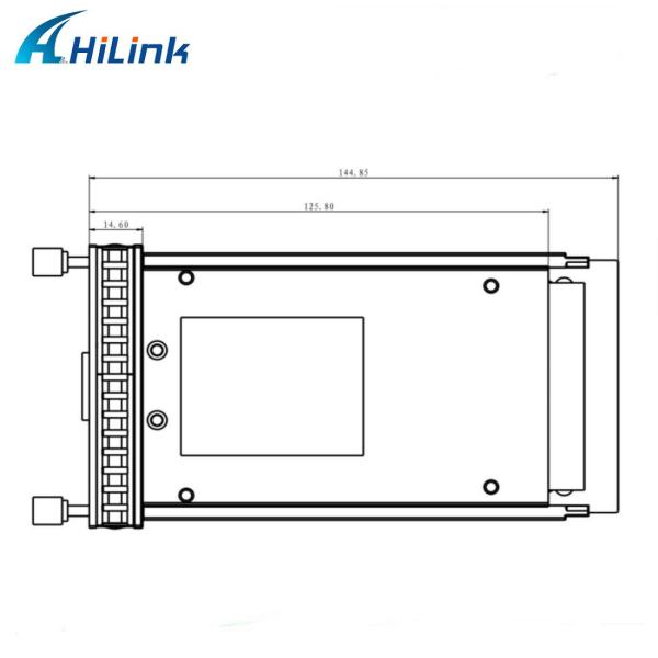 Hot Pluggable 100G Optical Transceiver 10KM CFP LR4 LAN WDM SMF Dual LC