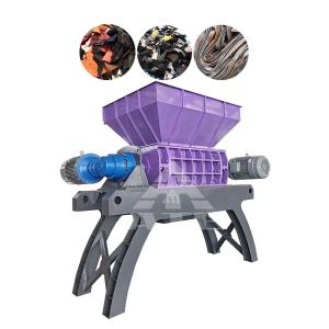Wholesale Two Shaft Waste Plastic Fabric Rag Shredder Machine For Cloth Leather from china suppliers