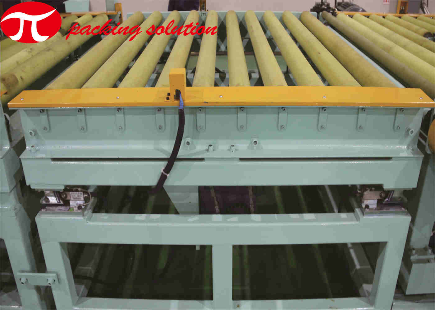 Automatic Horizontal Copper Coil Packaging Machine With Weighing Strapping System