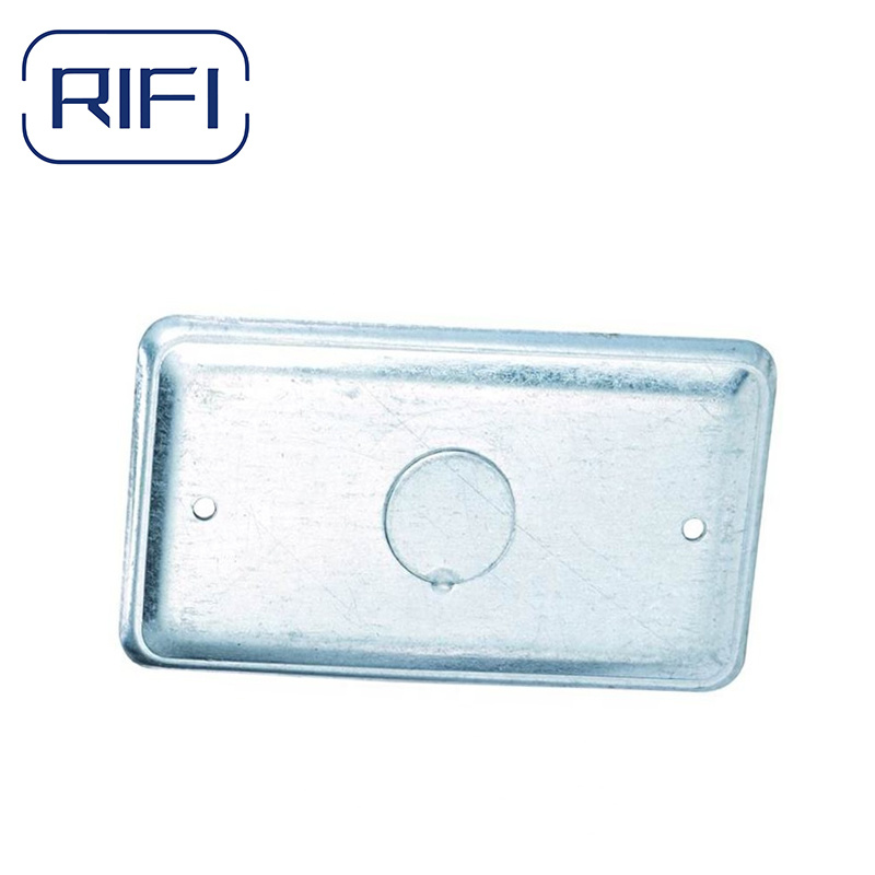 1.2mm Thick 4X2&quot; Handy Box Cover Rectangular Box Cover Switch Box Cover