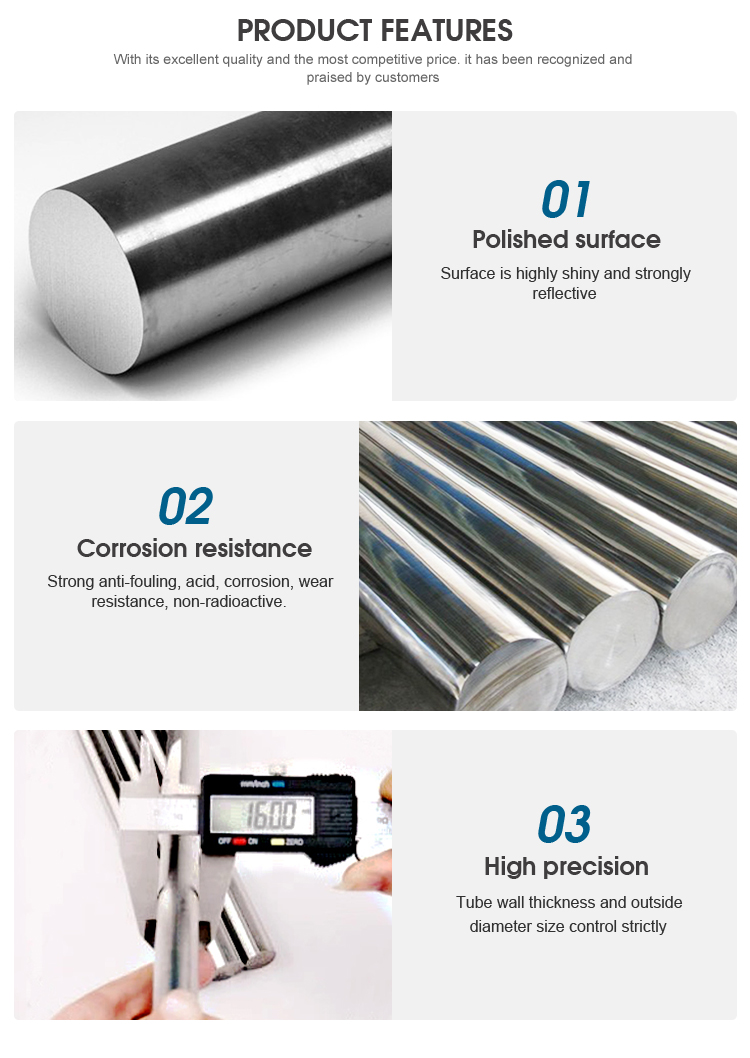 Rod Iron 304 Angle Cold Drawn Stainless Steel Round Bar