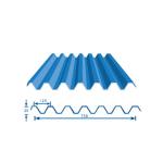 Blue Sunlight Roof Sheet 0.4-1mm Color Coated Corrugated Prepainted Galvanized