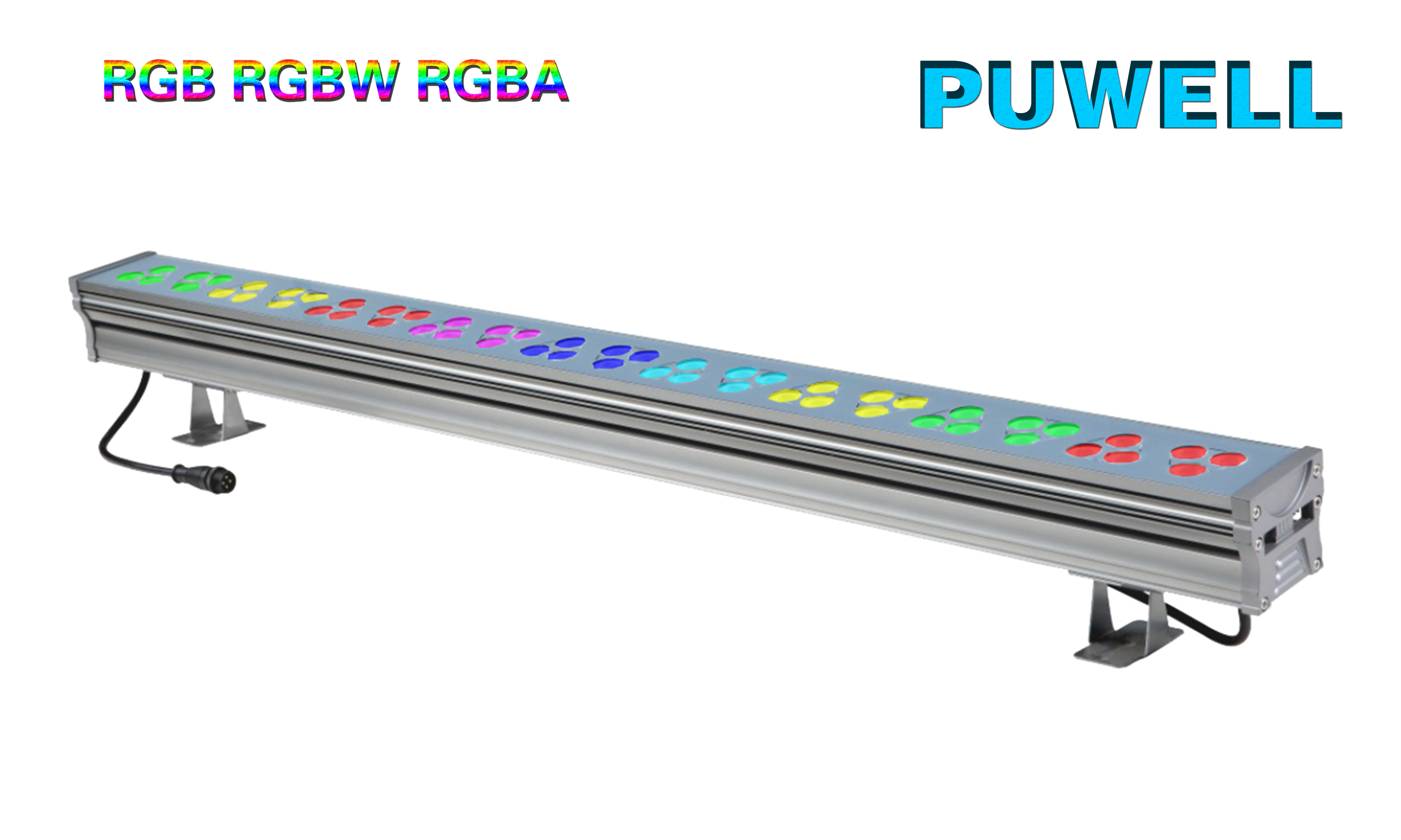 ROHS IP67 108W RGB LED Wall Washer Outdoor