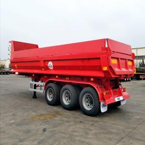 Wholesale Mechanical Suspension Tri Axle 40T Tipper Trailer from china suppliers