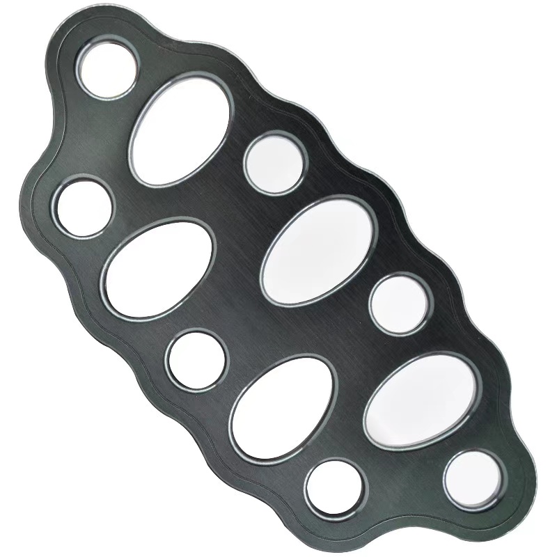 Versatile Multi-Hole Force Distribution Plate Climbing Gear Anchor Point Equipment