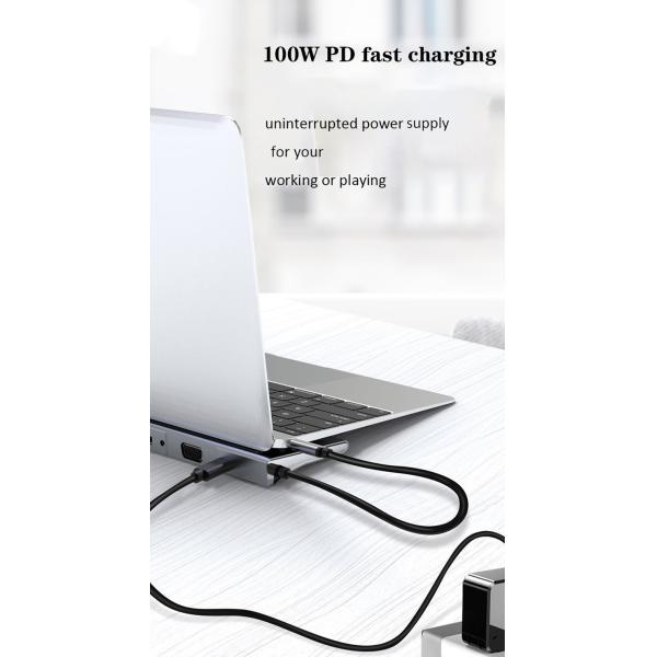 USB C Interface Multi-Function Type-C Dock With SD TF Adapter OEM/ODM Acceptcable