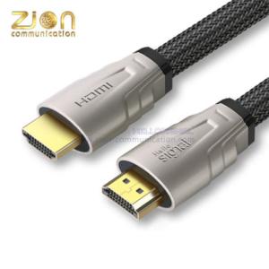 Wholesale Black HDMI 2.0 4K Braiding Cable Aluminum Foil from china suppliers