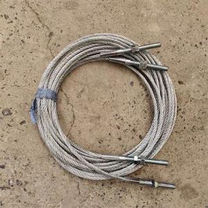 Wholesale Galvanized Steel Car Lift Cable Corrosion Resistant 8.7/9/14M from china suppliers