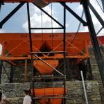 Stationary Concrete Batching Plant With Cement Silos 15 - 200 M3 Per Hour