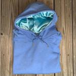 Golf Fleece Lined Hooded Sweatshirt Silk Hoodie Zip Pullover Regular Sleeve