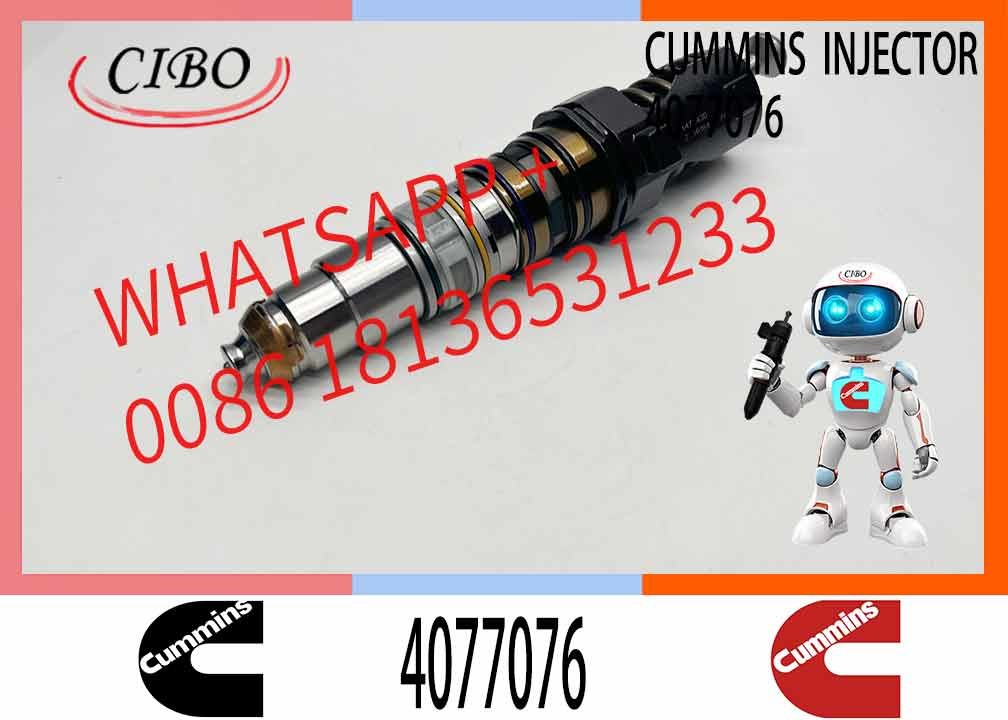 4902827 Fuel Injector 4077076 4062090 for Cummins QSK23 QSK60 Engine