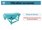 Customizable 304 Stainless Steel Animal Waste Vibratory Fertilizer Equipment